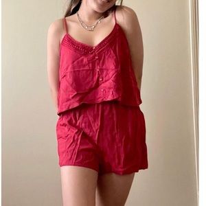 rue 21 red romper